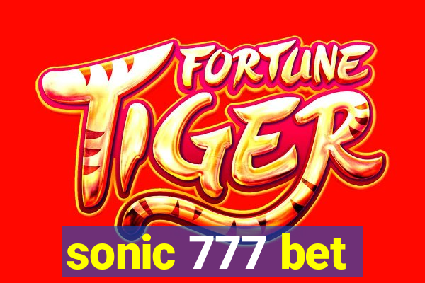 sonic 777 bet